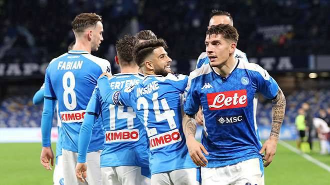 Phong độ gần đây của Napoli